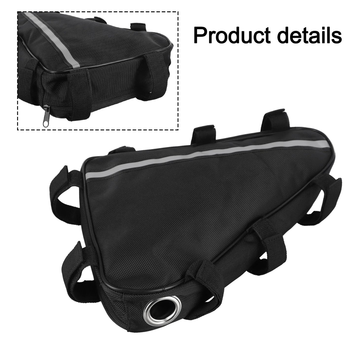 Ebike Frame Triangle Battery Bag Electric Bike Front Tube Bag Li-Ion Case Waterproof Controller Ebike Tool Bags Accessories