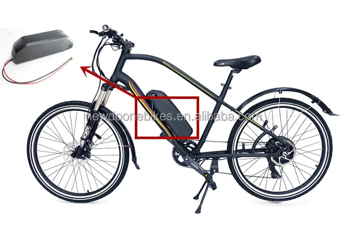 USA UK Warehouse 52V20Ah Electric Bike Battery Polly Electric Bicycle 48V 52V 2000W Batteries for Ebike Conversion Kit
