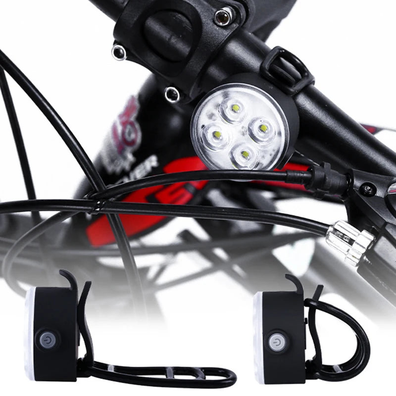 BUCKLOS Bike Lighting Front and Rear Lights Bicycle Lamp Led Cycling Light Bike Flashlight for Bicycle Front Taillight Lantern